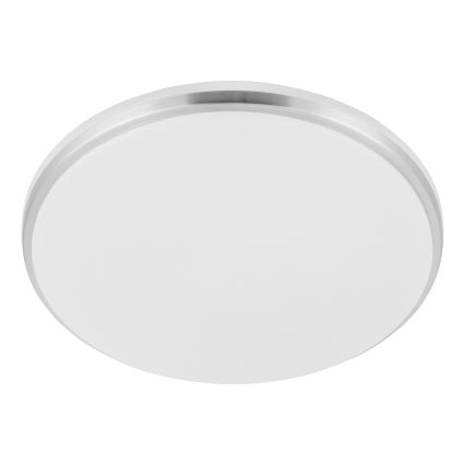 Eglo - Plafon łazienkowy LED/18W/230V 3000/4000/6500K śr. 34 cm IP54 matowy chrom