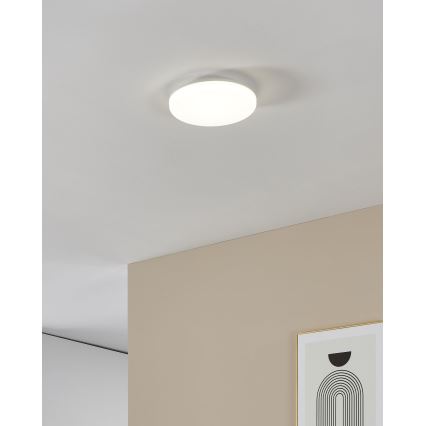 Eglo - Plafon łazienkowy LED/16,5W/230V 2700/4000/6500K śr. 26 cm IP54 biały