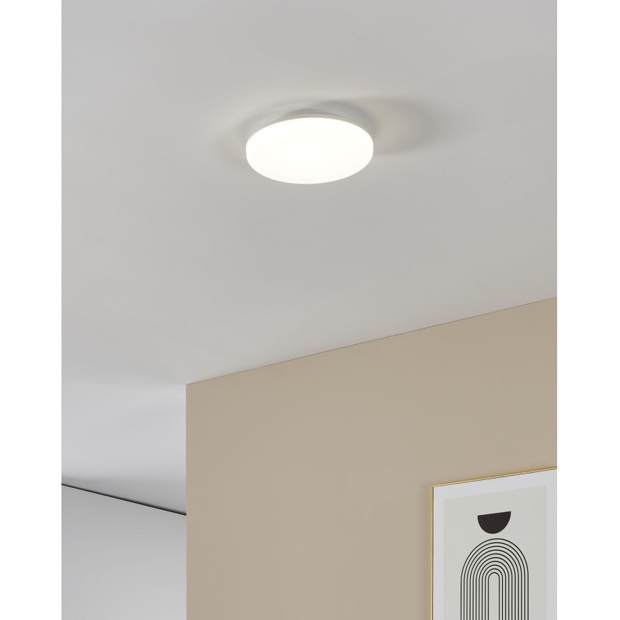 Eglo - Plafon łazienkowy LED/16,5W/230V 2700/4000/6500K śr. 26 cm IP54 biały