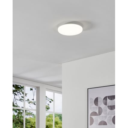 Eglo - LED oprawa sufitowa łazienkowa z czujnikiem ruchu LED/20W/230V 2700/4000/6500K śr. 31 cm IP54 biała