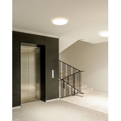 Eglo - LED łazienkowy plafon LED/20,2W/230V Ø 39 cm IP54 biały