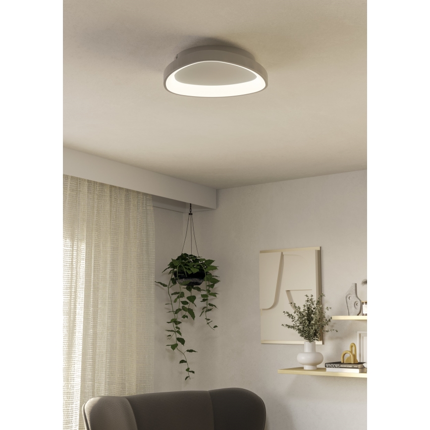 Eglo - LED Plafon ściemnialny LED/12W/230V 2700-6500K biały + pilot zdalnego sterowania