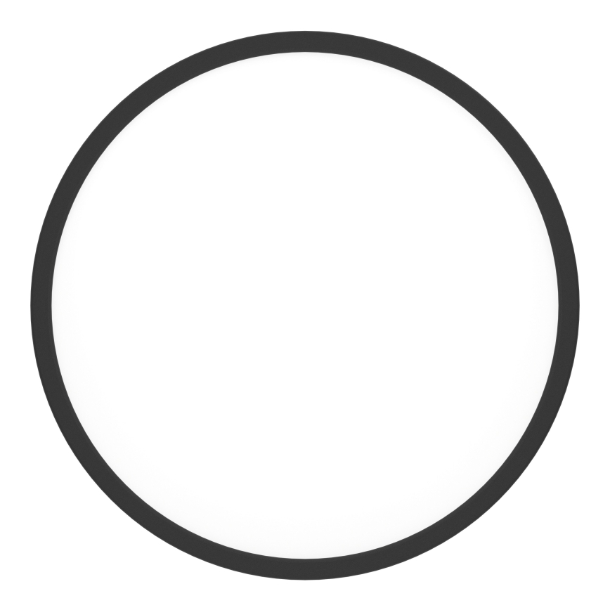 Eglo - LED RGBW ściemnialny plafon łazienkowy LED/17,5W/230V 2700-6500K śr. 39,9 cm IP44 czarny