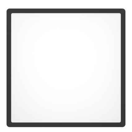 Eglo - LED RGBW ściemnialny plafon łazienkowy LED/17,8W/230V 2700-6500K Ø 39,9 cm IP44 czarny