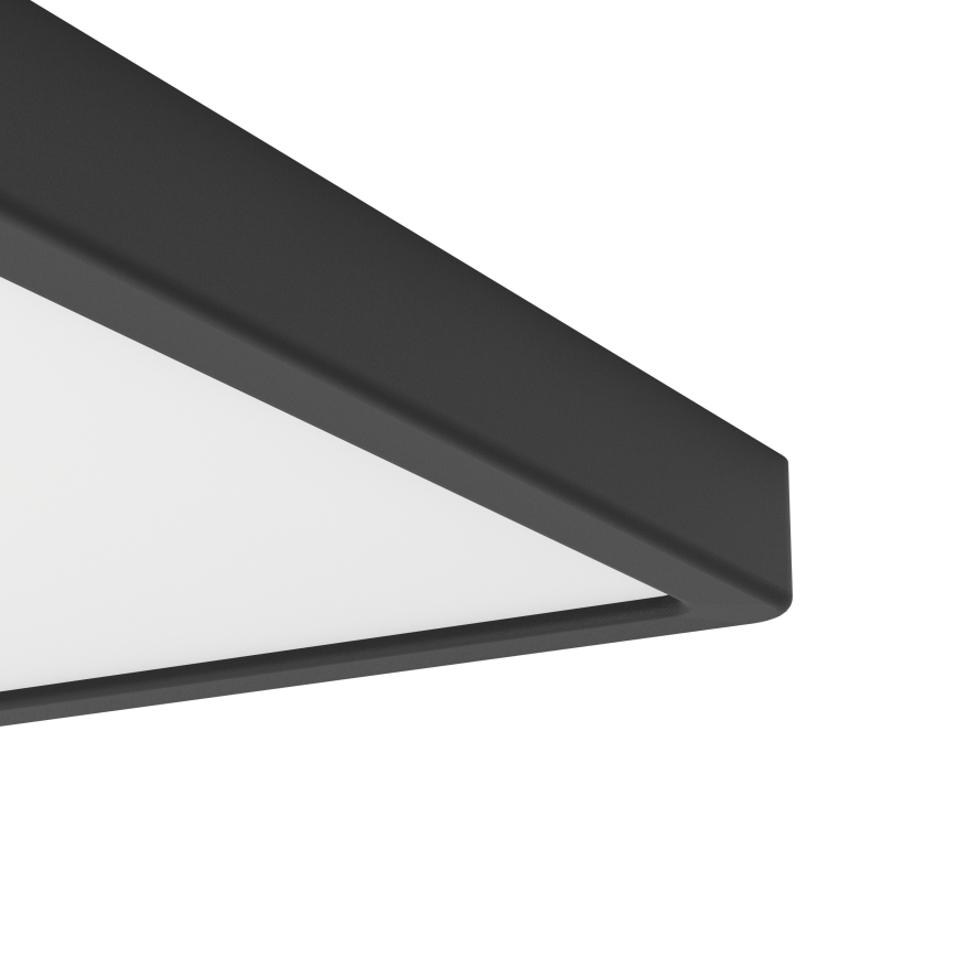 Eglo - LED RGBW ściemnialna lampa sufitowa do łazienki LED/17,8W/230V 2700-6500K 39x39 cm IP44 czarna