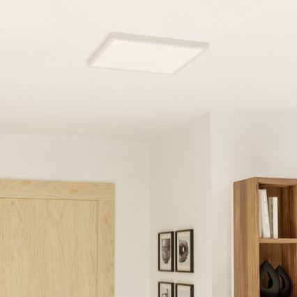 Eglo - LED RGBW ściemnialna łazienkowa oprawa sufitowa LED/17,8W/230V 2700-6500K śr. 39 cm IP44 biała