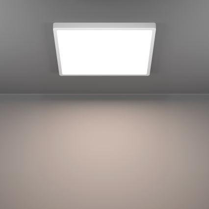 Eglo - LED RGBW ściemnialna łazienkowa oprawa sufitowa LED/17,8W/230V 2700-6500K śr. 39 cm IP44 biała