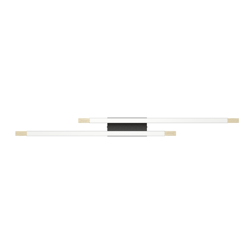 Eglo - LED Plafon ściemnialny 2xLED/10W/230V 3000K czarny/beżowy