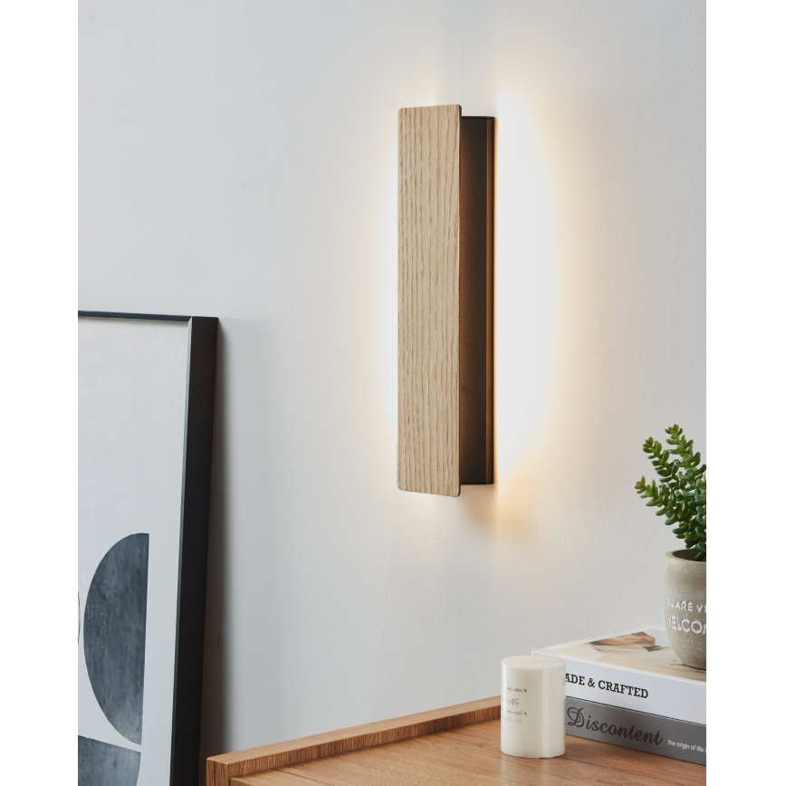 Eglo - LED Kinkiet LED/12W/230V 3000K brązowy