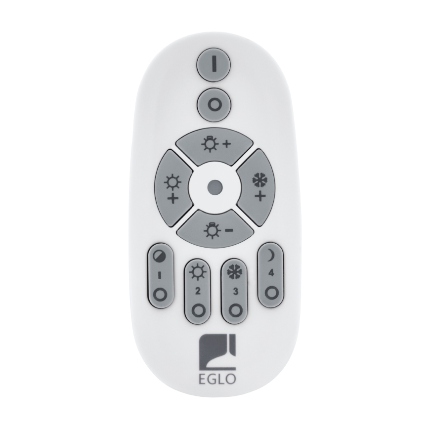 Eglo - ściemnialna lampa sufitowa LED 2xLED/17W/230V +LED/4,2W 2700-6500K + pilot zdalnego sterowania