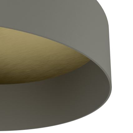 Eglo - Lampa sufitowa 1xE27/40W/230V szara