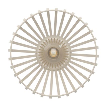 Eglo - Lampa sufitowa 1xE27/40W/230V śr. 28 cm kremowa