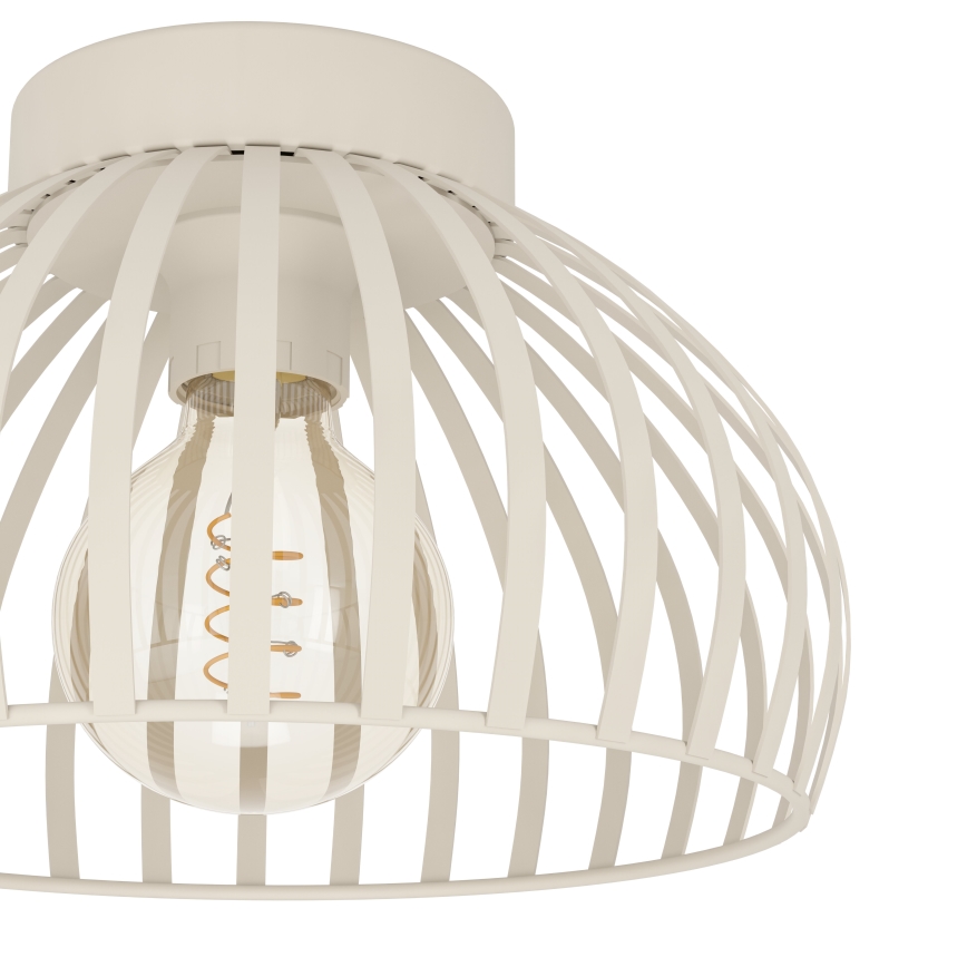 Eglo - Lampa sufitowa 1xE27/40W/230V śr. 28 cm kremowa