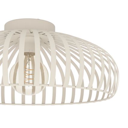 Eglo - Lampa sufitowa 1xE27/40W/230V śr. 43 cm kremowa
