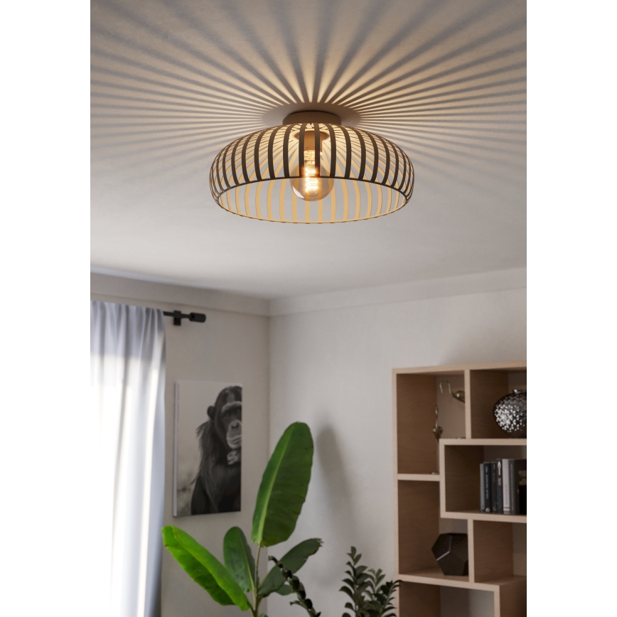 Eglo - Lampa sufitowa 1xE27/40W/230V śr. 43 cm kremowa
