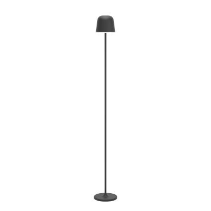 Eglo - LED Ściemnialna zewnętrzna ładowalna lampa podłogowa LED/4,3W/5V 2400/3000/4000K IP54 czarny