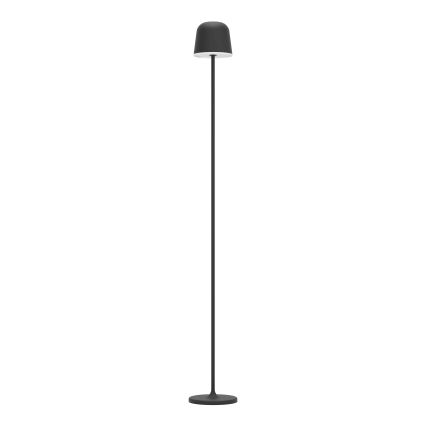 Eglo - LED Ściemnialna zewnętrzna ładowalna lampa podłogowa LED/4,3W/5V 2400/3000/4000K IP54 czarny
