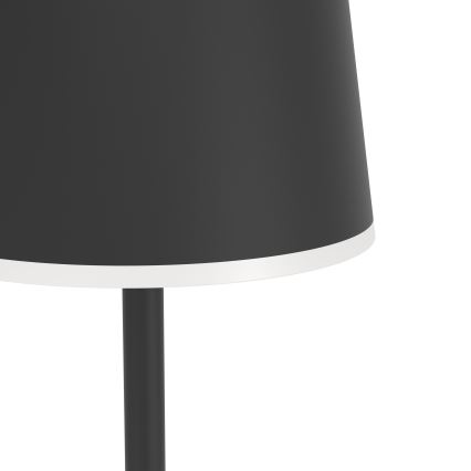 Eglo - LED Ściemnialna zewnętrzna ładowalna lampa podłogowa LED/4,3W/5V 2400/3000/4000K IP54 czarny