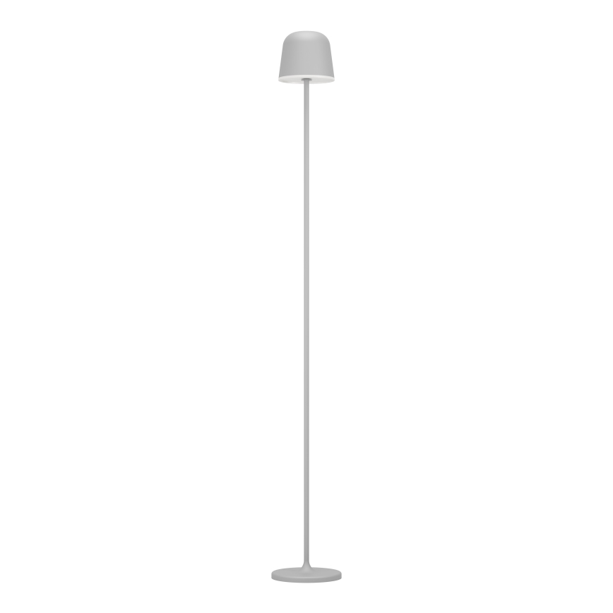 Eglo - LED Ściemnialna zewnętrzna ładowalna lampa podłogowa LED/4,3W/5V 2400/3000/4000K IP54 szary