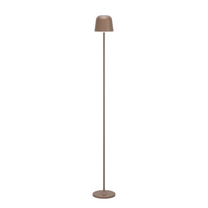Eglo - LED Ściemnialna zewnętrzna ładowalna lampa podłogowa LED/4,3W/230V 2400/3000/4000K IP54 brązowy