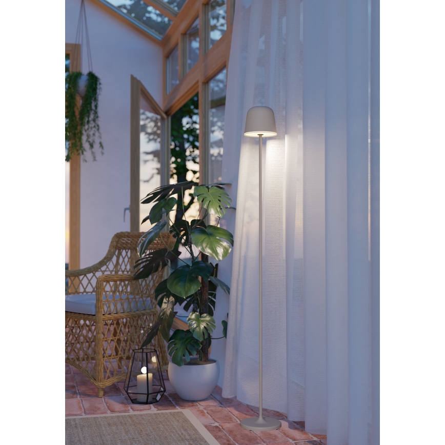 Eglo - LED Ściemnialna zewnętrzna ładowalna lampa LED/4,3W/5V 2400/3000/4000K IP54 kremowy