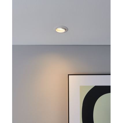 Eglo - ZESTAW 3x LED Oprawa wpuszczana 1xGU10/4W/230V biała