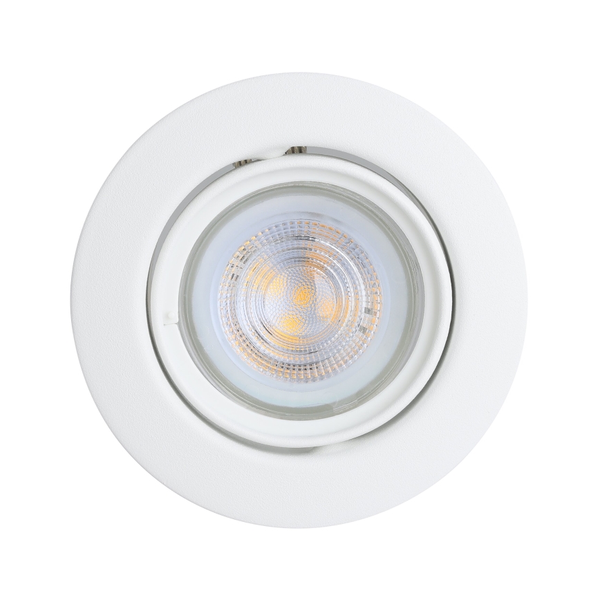 Eglo - ZESTAW 3x LED Oprawa wpuszczana 1xGU10/4W/230V biała