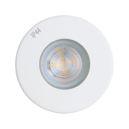 Eglo - ZESTAW 3xLED Oprawa wpuszczana łazienkowa 1xGU10/4W/230V IP44 białe