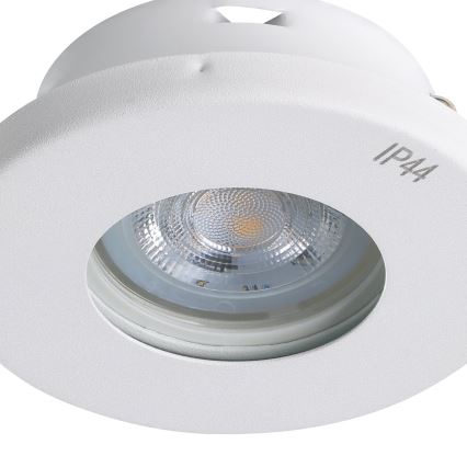 Eglo - ZESTAW 3xLED Oprawa wpuszczana łazienkowa 1xGU10/4W/230V IP44 białe