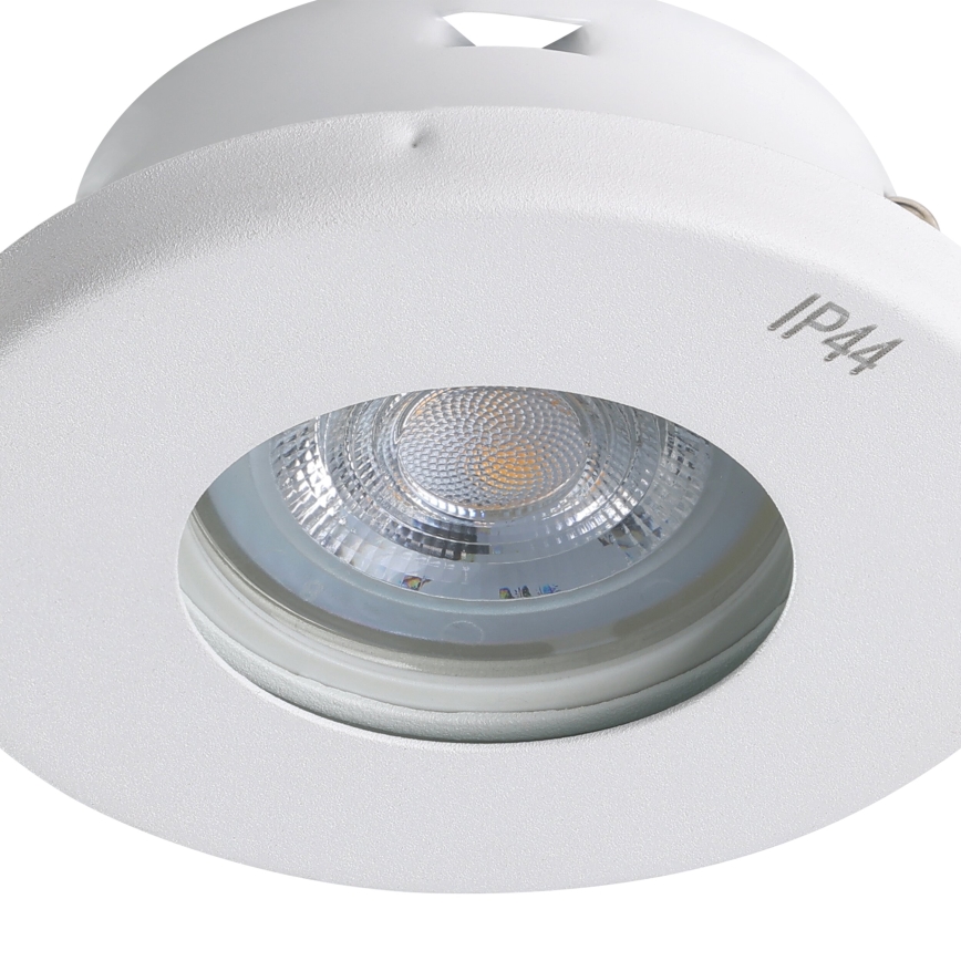 Eglo - ZESTAW 3xLED Oprawa wpuszczana łazienkowa 1xGU10/4W/230V IP44 białe