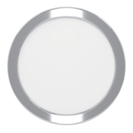 Eglo - Lampa sufitowa LED do łazienki, 7,5 W/230 V, 2700/4000/6500 K, śr. 16,6 cm, IP44, chrom błyszczący