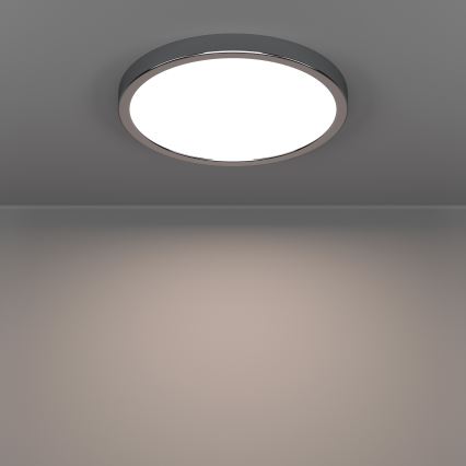 Eglo - Oprawa sufitowa LED do łazienki LED/14,2W/230V 2700/4000/6500K śr. 27,8 cm IP44 chrom błyszczący