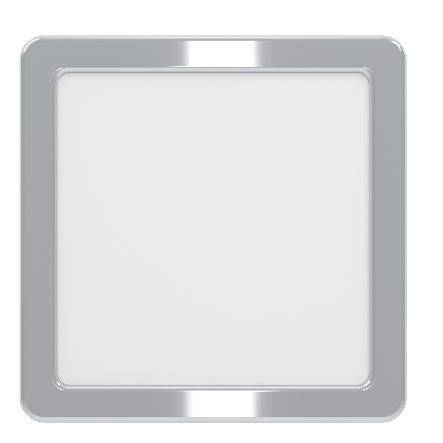 Eglo - LED plafon łazienkowy LED/7W/230V 2700/4000/6500K 15x15 cm IP44 chrom błyszczący