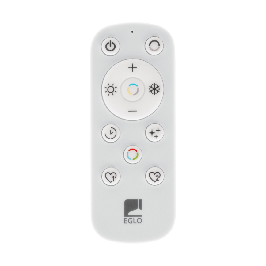 Eglo - LED ściemnialny żyrandol na przewodzie 2xLED/20W/230V 2700–6500K śr. 48 cm beżowy + pilot zdalnego sterowania