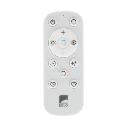 Eglo - ściemnialny żyrandol LED na linkach 2xLED/20W/230V 2700-6500K śr. 48 cm brązowy + pilot zdalnego sterowania