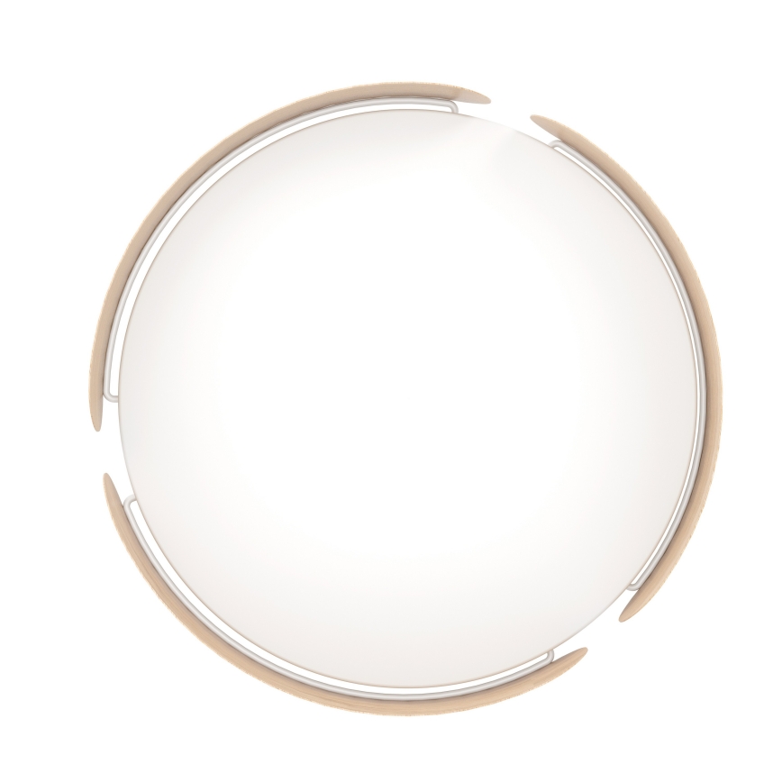 Eglo - Lampa sufitowa LED, 20 W/230 V, Ø 37 cm, beżowa