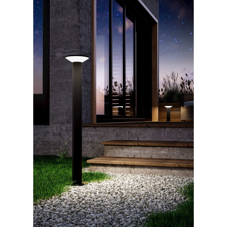 Eglo - Lampa zewnętrzna LED 10W/230V, 35 cm, IP44, czarna