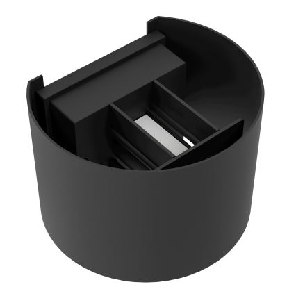 Eglo - LED zewnętrzny kinkiet 2xLED/2,8W/230V IP54 czarny