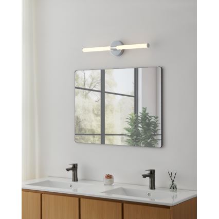 Eglo - LED oświetlenie lustra łazienkowego LED/11W/230V 3000/4000/6500K 60 cm IP44 błyszczący chrom