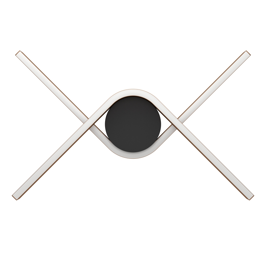 Eglo - LED RGBW Ściemnialna oprawa sufitowa 2xLED/18W/230V miedziana/czarna