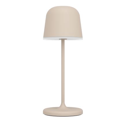 Eglo - Zewnętrzna, dotykowa, ładowalna lampa stołowa LED z regulacją ściemniania 1,8W/5V 2500/3000/4000K 2500 mAh IP54 kremowa