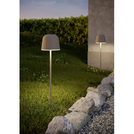 Eglo - Zewnętrzna, dotykowa, ładowalna lampa stołowa LED z regulacją ściemniania 1,8W/5V 2500/3000/4000K 2500 mAh IP54 kremowa