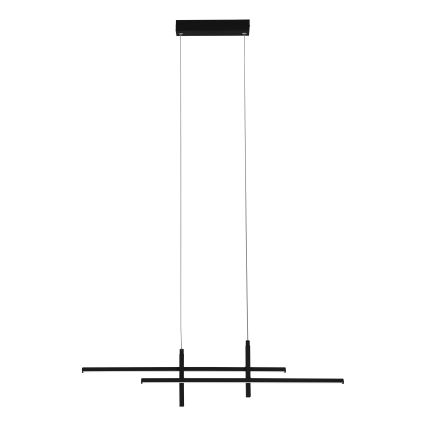 Eglo - LED Żyrandol na lince LED/20W/230V czarny