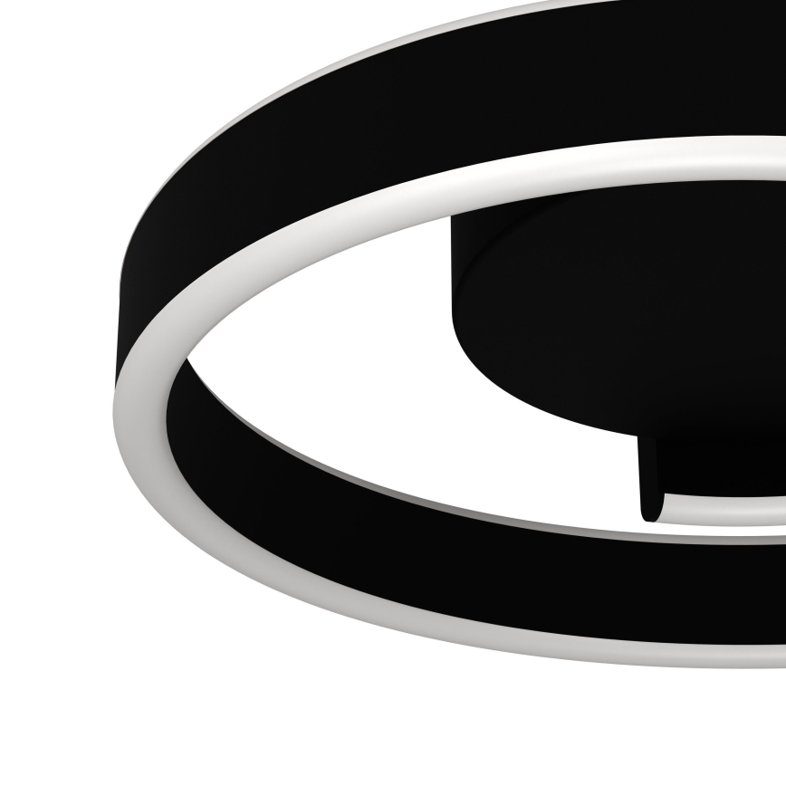 Eglo - LED RGBW ściemnialna oprawa sufitowa LED/37W/230V 3000-6500K czarna