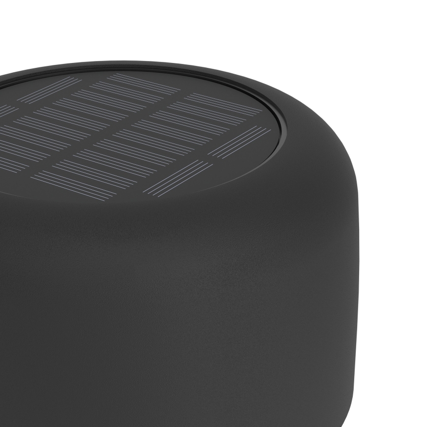 Eglo - solarna ładowalna dotykowa lampa stołowa LED/2,8W/3,7V 1800 mAh IP44 czarna