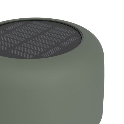 Eglo - LED solarna ładowalna dotykowa lampa stołowa LED/2,8W/3,7V 1800 mAh IP44 zielona