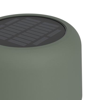 Eglo - lampa stojąca LED ładowana energią słoneczną z dotykowym sterowaniem LED/2,8 W/3,7 V 1800 mAh IP44 zielona