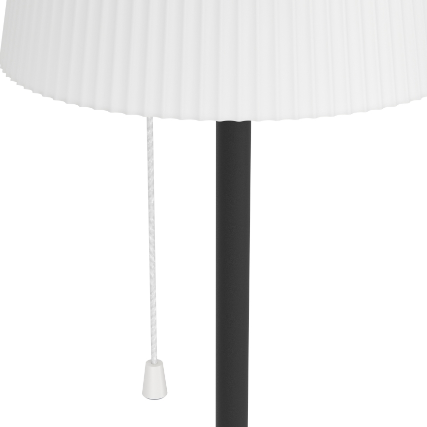 Eglo - Solarna ładowalna lampa stojąca LED/2,3W/3,7V 3000/4000/6500K 1800 mAh IP44 czarna