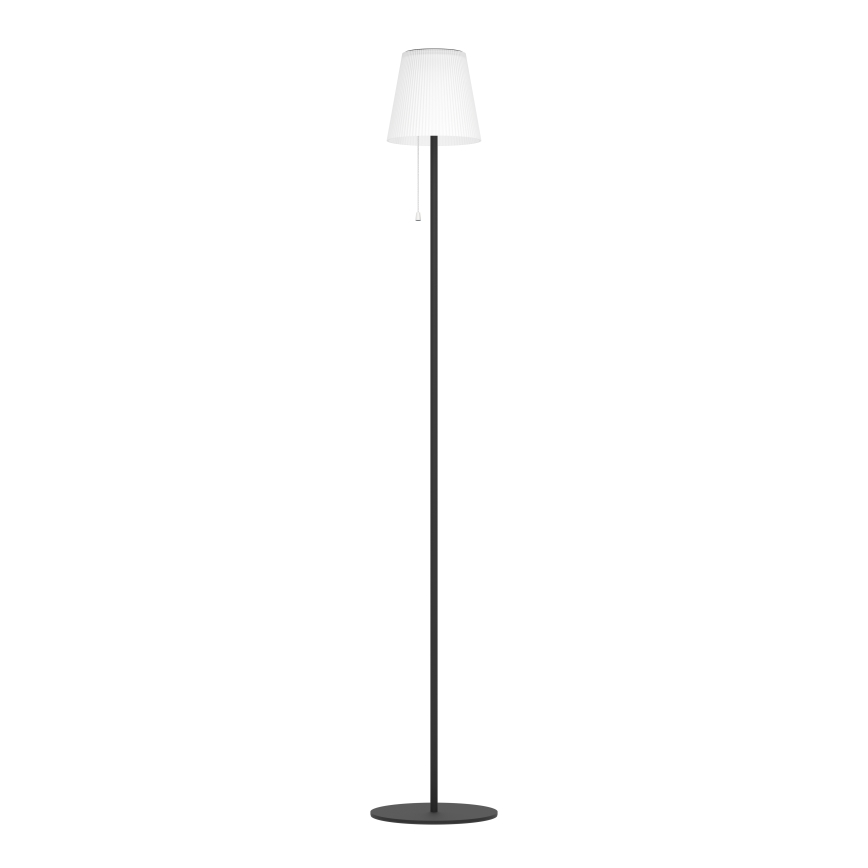 Eglo - Solarna ładowalna lampa stojąca LED/2,3W/3,7V 3000/4000/6500K 1800 mAh IP44 czarna