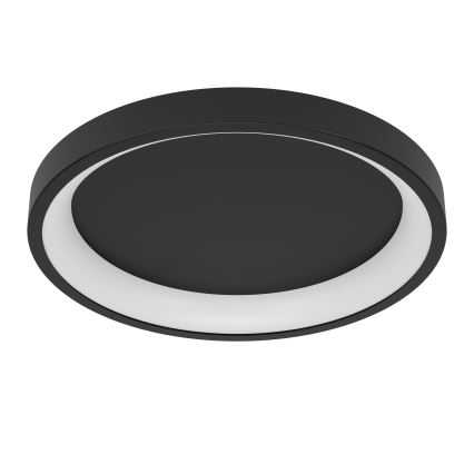 Eglo - LED RGBW Ściemnialna oprawa sufitowa LED/19,6W/230V 2700-6500K śr. 35 cm czarna